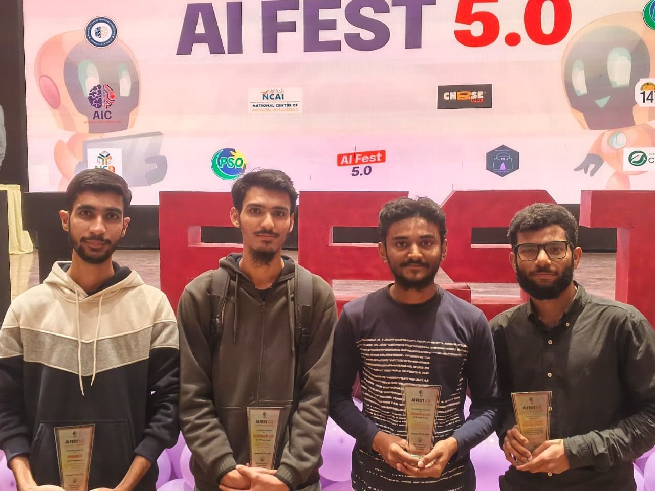 Runner up - Speed Programming at Ai Fest 5.0